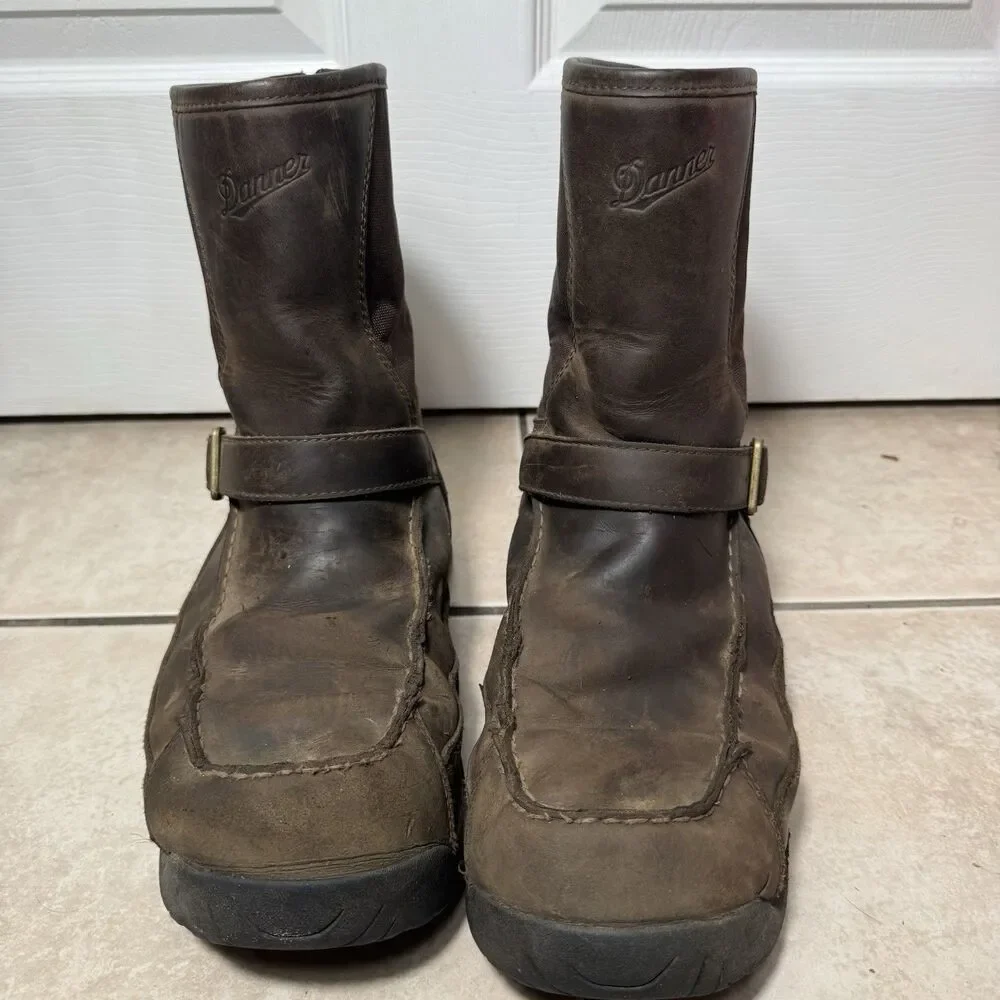 Danner Sharptail Men’s 11 EE 10” Rear-Zip Hunting Hiking Boots Waterproof Brown